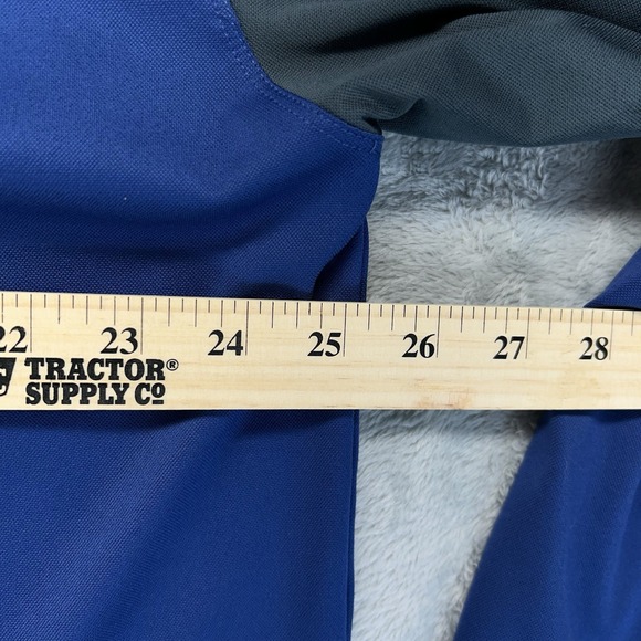 Nike Golf Pullover Mens XL Dri-Fit Standard Fit Long Sleeve Quarter Zip Blue‎ - Picture 5 of 9